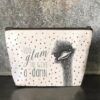 COSMETIC BAG - OSTRICH 25X15.5X0.7CM - Image 2