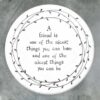 LEAF COASTER ''FRIEND, NICEST THING'' 10X10X0.8CM - Image 2