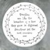 LEAF COASTER-FAMILIES ARE LIKE 10X10X0.8CM - Image 2