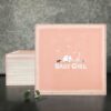 LARGE KEEPSAKE BOX BABY GIRL 21X12X21CM - Image 3