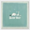 LARGE KEEPSAKE BOX-BABY BOY 	21X12X21CM