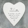 HEART COASTER-BEST THINGS ARE PEOPLE 10X11X0.5CM - Image 2