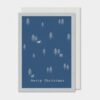 WINTER LAND CHRISTMAS CARD - CABIN IN THE WOODS 12x16.5x0.5CM