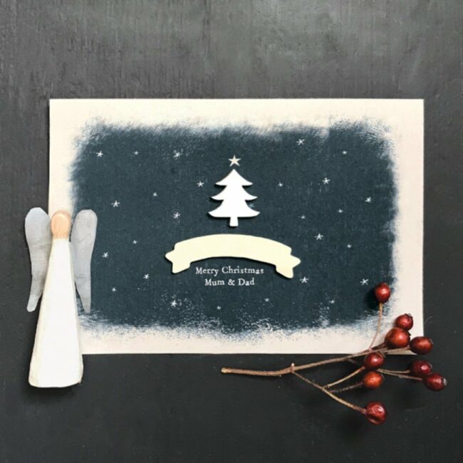 CHRISTMAS CARD - MUM AND DAD 12X16.5X0.1CM - Image 3