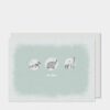 PEBBLE CARD NEW BABY 12X16.5X0.1CM
