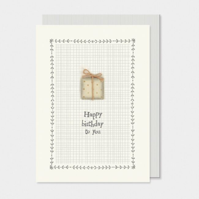 DREAMY CARD - BIRTHDAY 12X16.5X0.7CM