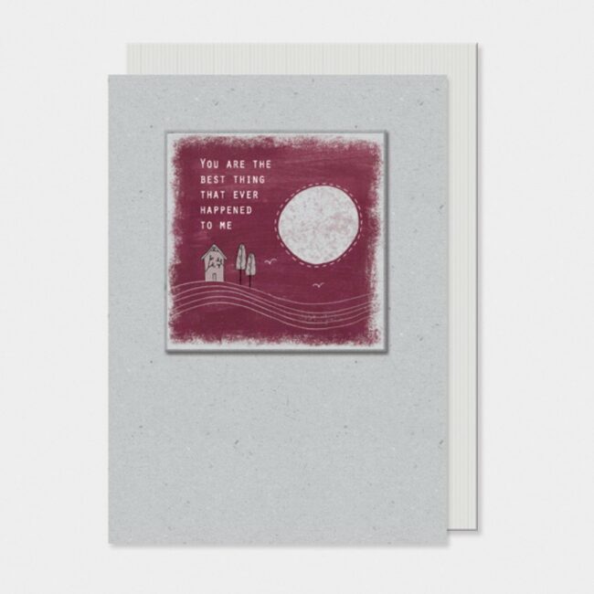 TWIG CARD - YOU ARE THE BEST THING 12X16.5X0.5CM