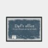 LONG BLOCK - DAD'S OFFICE 18X8X3.5CM