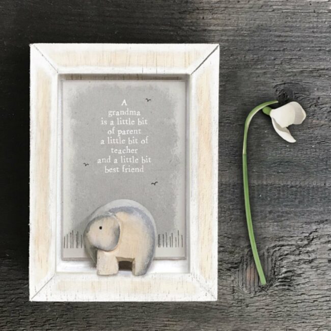 NURSERY PICTURE-'A GRANDMA IS...'  10X12.5X2.5CM - Image 3