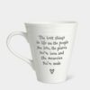 PORCELAIN MUG PEOPLE, PLACES & MEMORIES 14X11X10CM