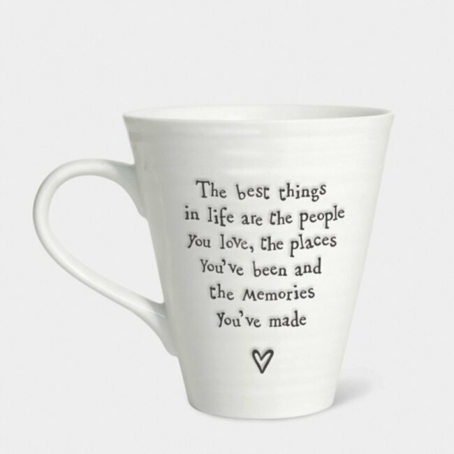 PORCELAIN MUG PEOPLE, PLACES & MEMORIES 14X11X10CM