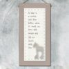 BABY PICTURE-BABY IS A MIRACLE 20X10X1CM - Image 2