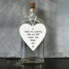 PORCELAIN ROUND HEART - LOVED YOU YESTERDAY 9X9.5X0.5CM - Image 2