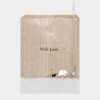 STRUNG BAGS - LOVE ANIMALS 20.4X27.1X3CM - 45PCS
