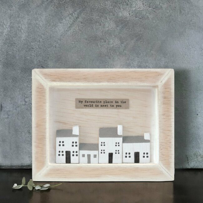 BOX FRAME 'MY FAVOURITE PLACE' 10X12.5X2CM - Image 3