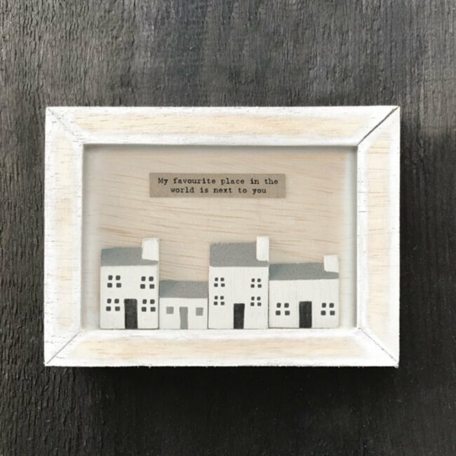 BOX FRAME 'MY FAVOURITE PLACE' 10X12.5X2CM - Image 2