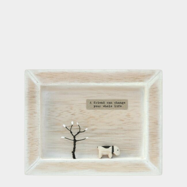 BOX FRAME - FRIEND CAN CHANGE 10X12.5X2CM