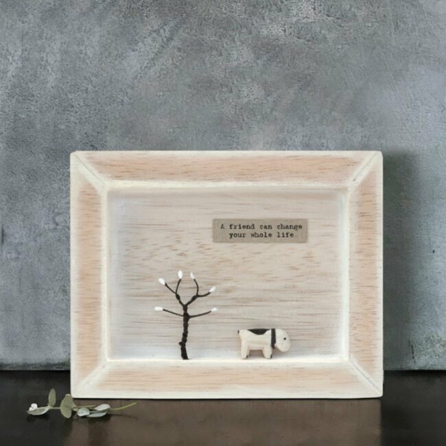 BOX FRAME - FRIEND CAN CHANGE 10X12.5X2CM - Image 2