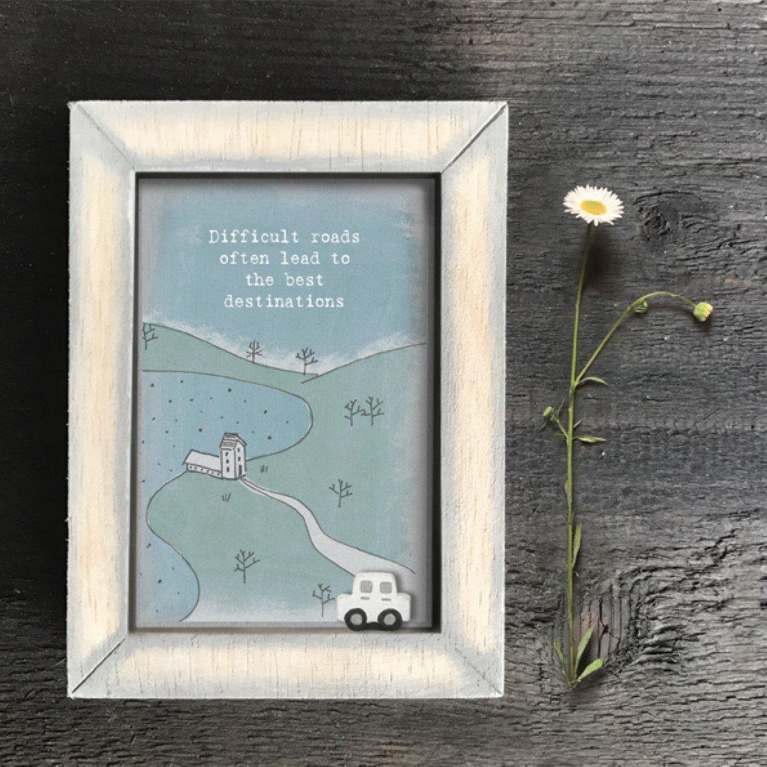 BOX FRAME DIFFICULT ROADS 10X12.5X2CM - Image 3