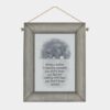 GREY FRAME-BEING A MOTHER IS LEARNING 10X12.5X1.7CM