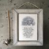 GREY FRAME-BEING A MOTHER IS LEARNING 10X12.5X1.7CM - Image 3
