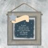 SQUARE FRAME - GOOD EDUCATION 10.3X10.3X2CM