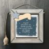 SQUARE FRAME - GOOD EDUCATION 10.3X10.3X2CM - Image 2