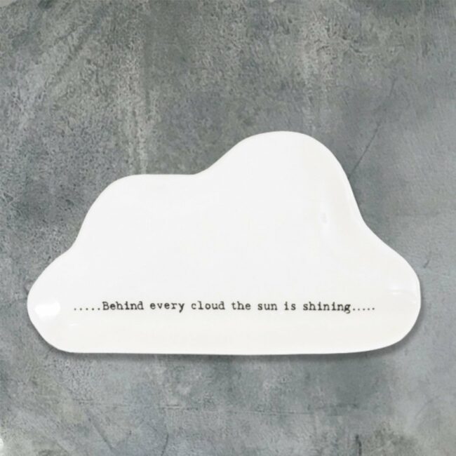 WOBBLY CLOUD DISH - BEHIND EVERY CLOUD 7X12.7X1.5CM - Image 2