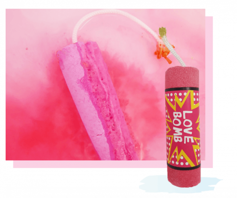 LOVE BOMB BATH BLASTER Pergamos