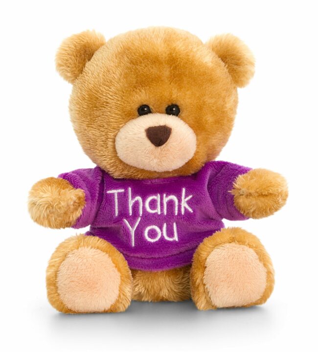 PIPP THE BEAR THANK YOU 4ASS 14CM - Image 4
