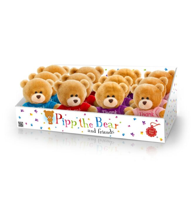 PIPP THE BEAR THANK YOU 4ASS 14CM - Image 2
