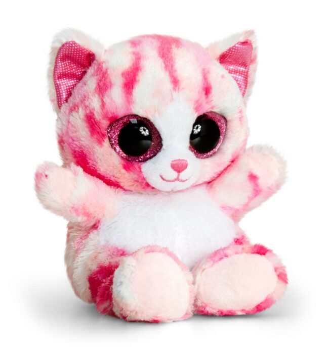 ANIMOTSU PINK CAT 15CM