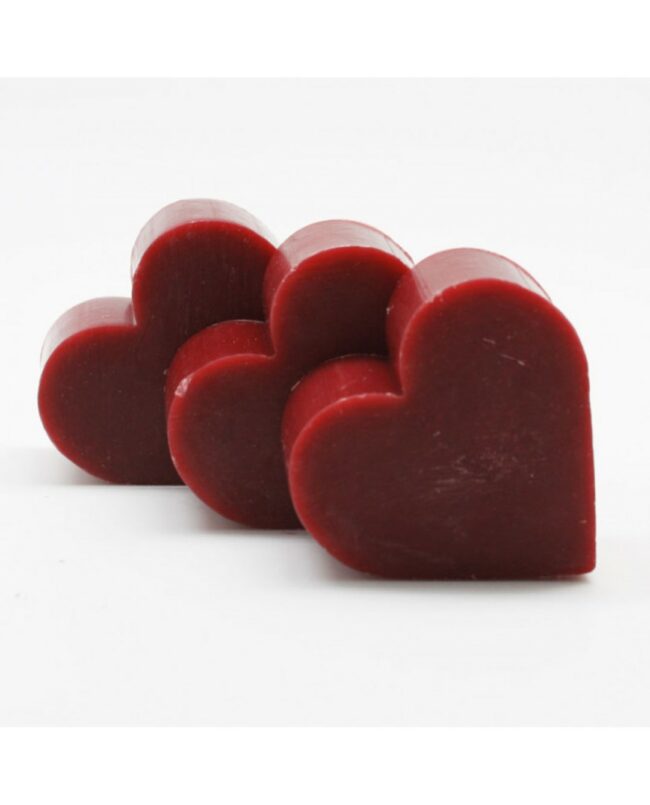 BIG HEART SOAP RED 65MM