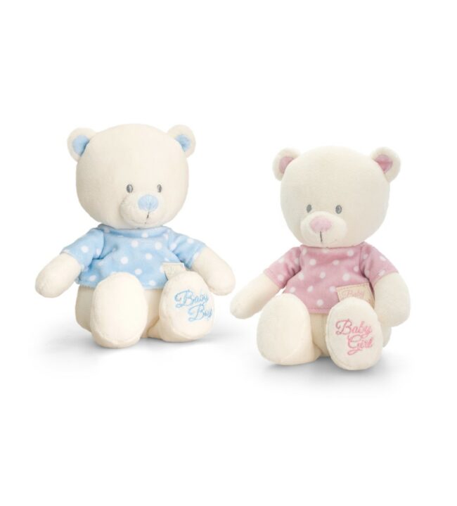 BABY BEAR WITH T-SHIRT ASSORTED 17CM