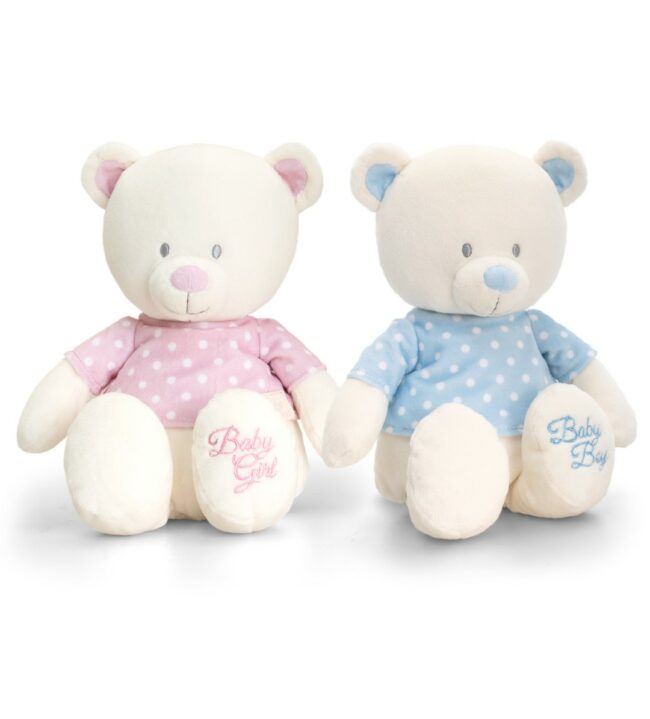 BABY BEAR WITH T-SHIRT ASSORTED 25CM