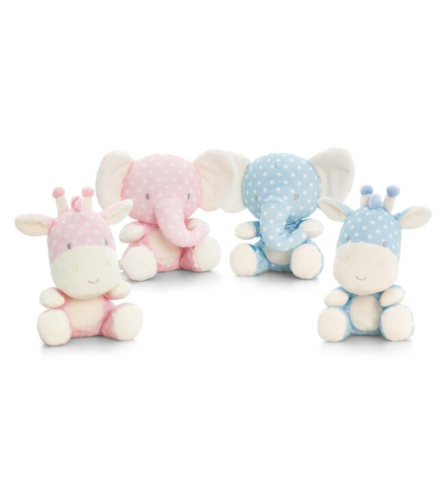 SPOTTY WILD 15CM (4 ASSORTED DESIGNS)