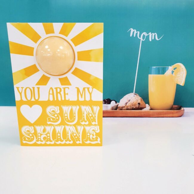 YOU ARE MY SUNSHINE BLASTER CARD - Image 4