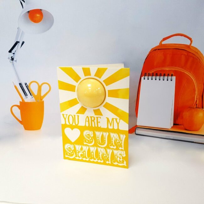 YOU ARE MY SUNSHINE BLASTER CARD - Image 3