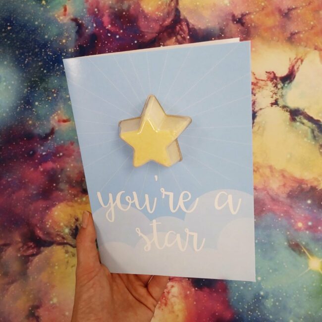 YOU'RE A STAR BLASTER CARD - Image 3