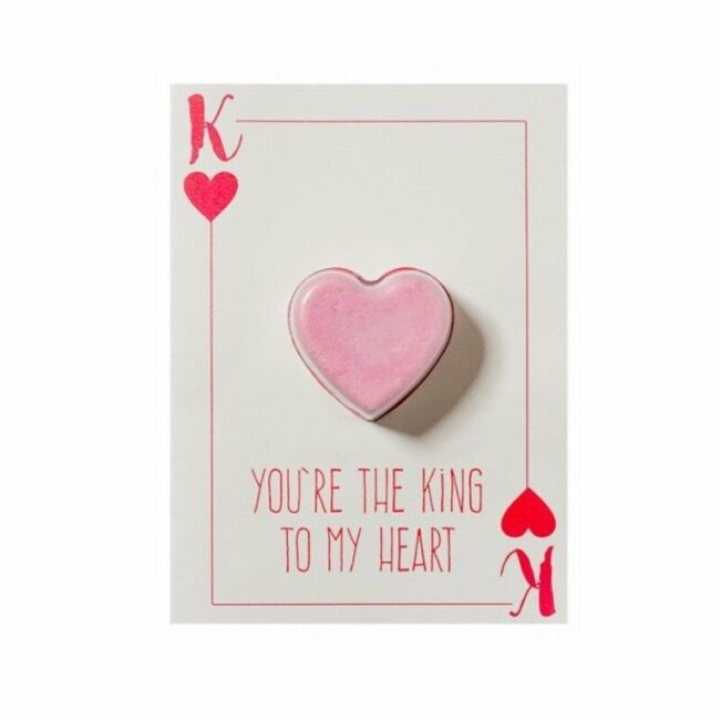 YOU'RE THE KING TO MY HEART CARD CASE