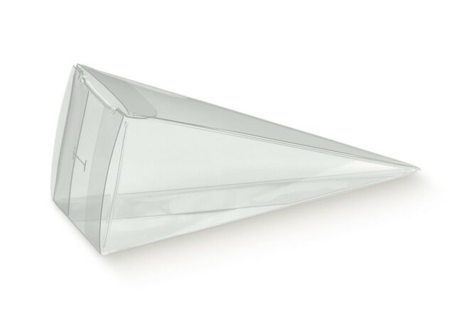 CONO CON FORO TRANSPARENT 115X45X45MM