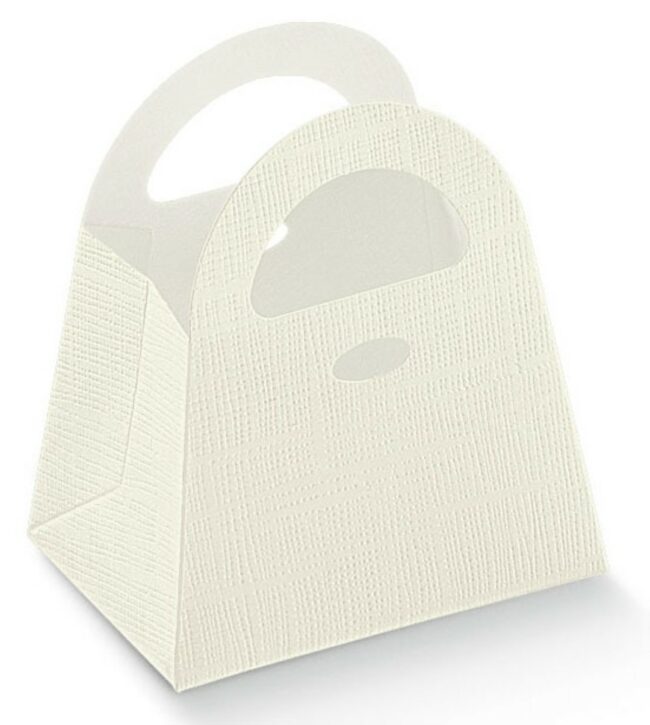 SPORTINA SETA BIANCO 80X60X90MM