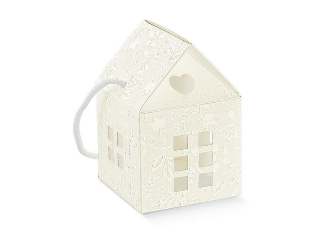 CASETTA CON CORDINI HARMONY BIANCO