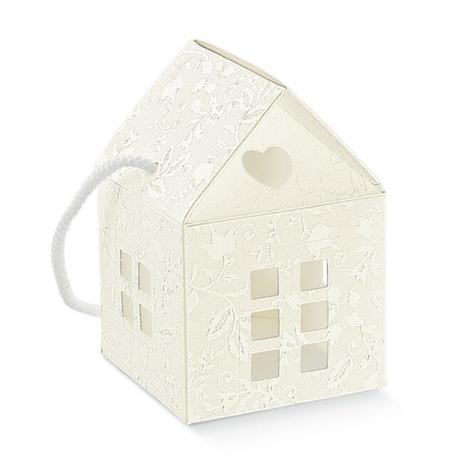CASETTA CON CORDINI HARMONY BIANCO