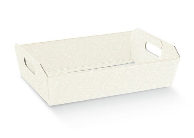 CESTO INCOLLATO HARMONY WHITE 310X220X90MM