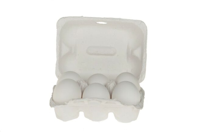 HENS EGGS WHITE 6PCS