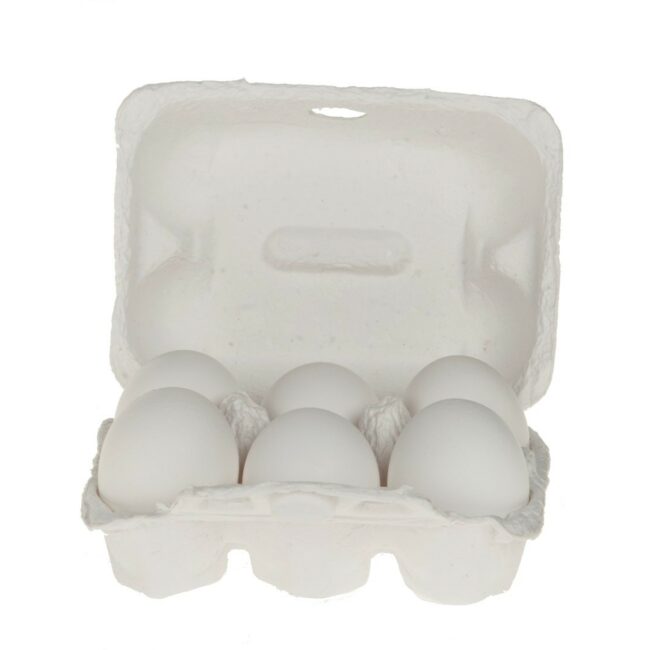 HENS EGGS WHITE 6PCS
