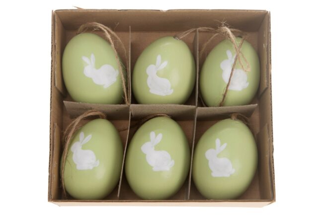 HEN'S EGGS "BUNNY" 6PCS