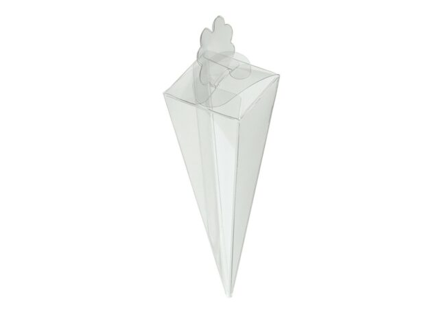 CONO TRANSPARENT 155X40X40MM