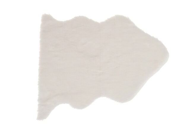ARTIFICIAL RABBIT SKIN WHITE 40x35CM